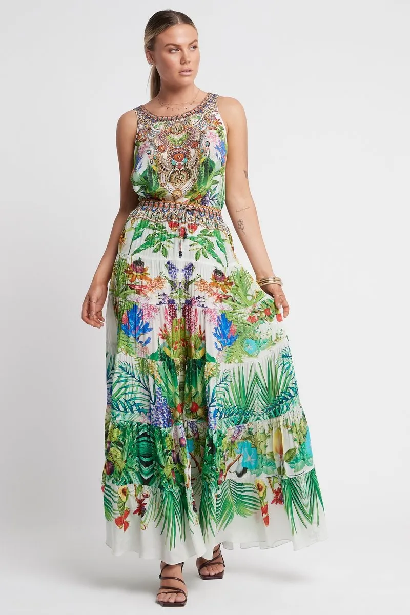 LOVE IN PARADISE MAXI SKIRT sold by Czarina product image thumbnail 2