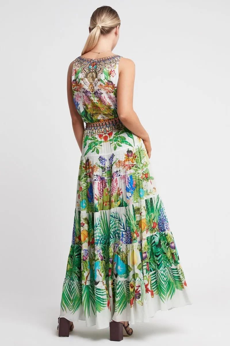 LOVE IN PARADISE MAXI SKIRT sold by Czarina product image thumbnail 4