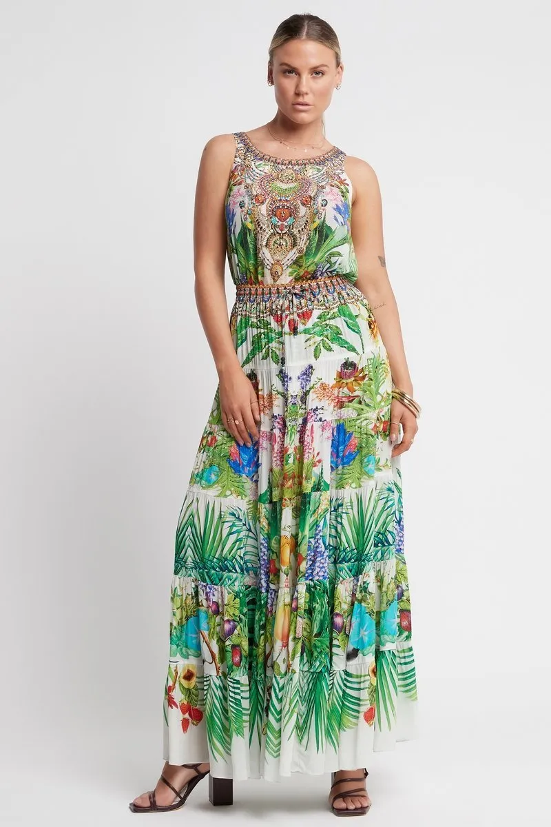 LOVE IN PARADISE MAXI SKIRT sold by Czarina