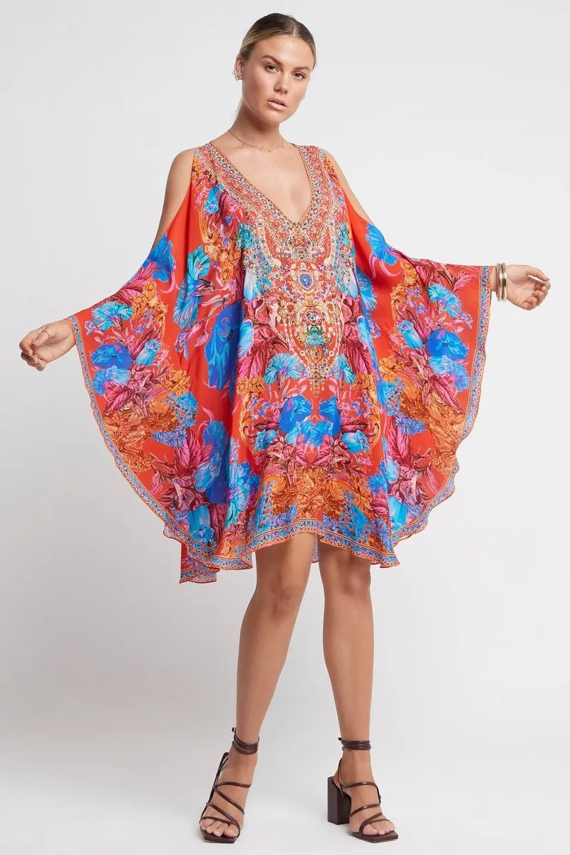 POWER OF LOVE KAFTAN DRESS W SLIT sold by Czarina product image thumbnail 4