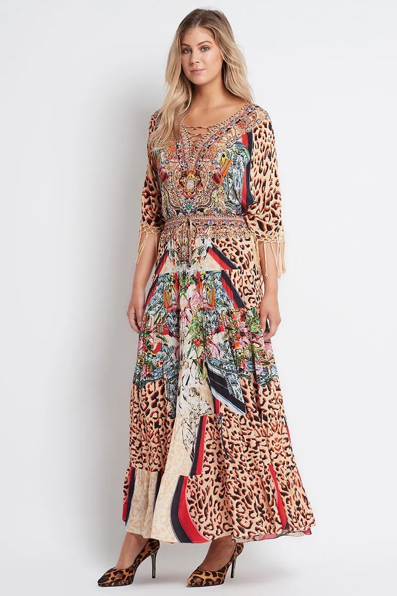 Mocha My Life Maxi Skirt sold by Czarina product image thumbnail 2