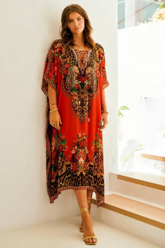 LEOPARDESS MEDIUM KAFTAN sold by Czarina