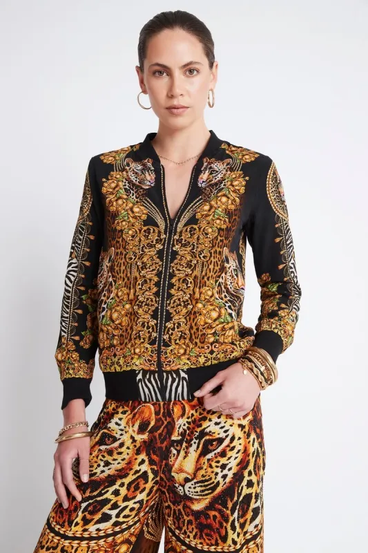 GOLDEN LADY BOMBER JACKET sold by Czarina