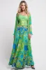 Between The Raindrops Maxi Skirt sold by Czarina