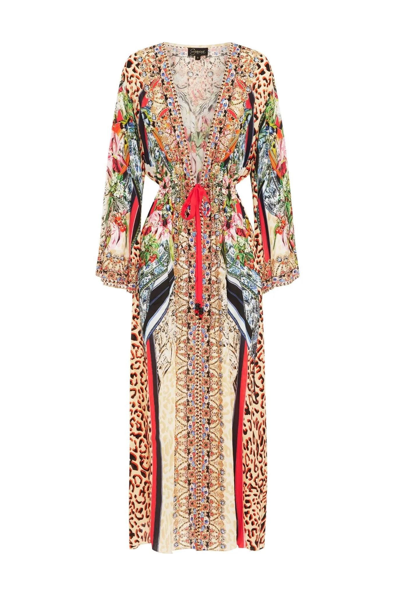 MOCHA MY LIFE LONG JACKET W BELL SLEEVES sold by Czarina product image thumbnail 5