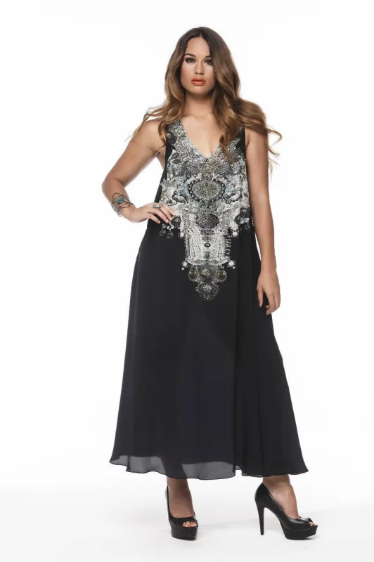 Alice Sleeveless Dress sold by Czarina