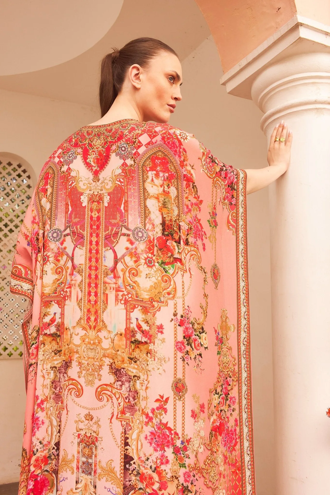 PINK CASTLE MEDIUM KAFTAN sold by Czarina product image thumbnail 4