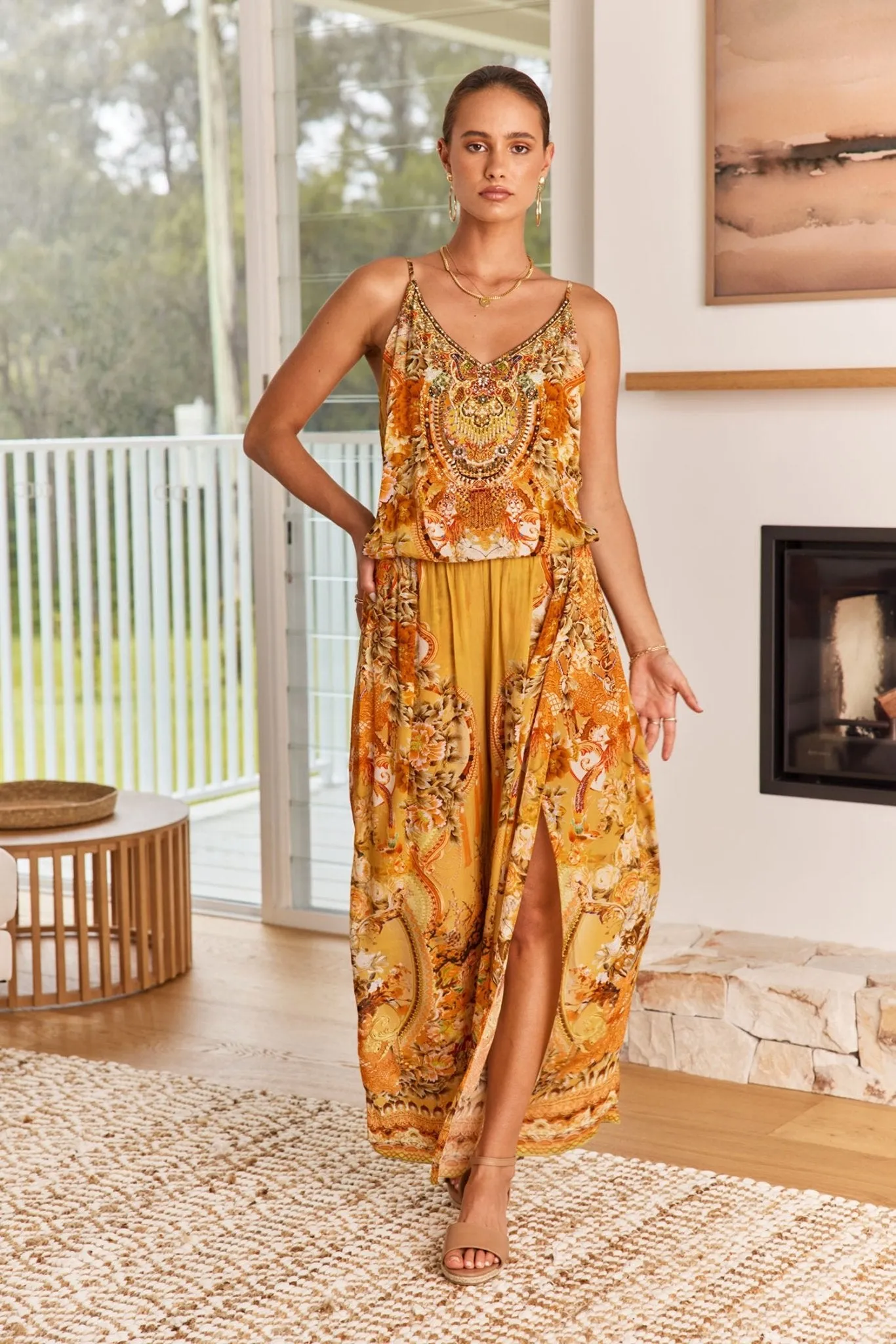 YOU ARE MY SUNSHINE JUMPSUIT sold by Czarina product image thumbnail 2