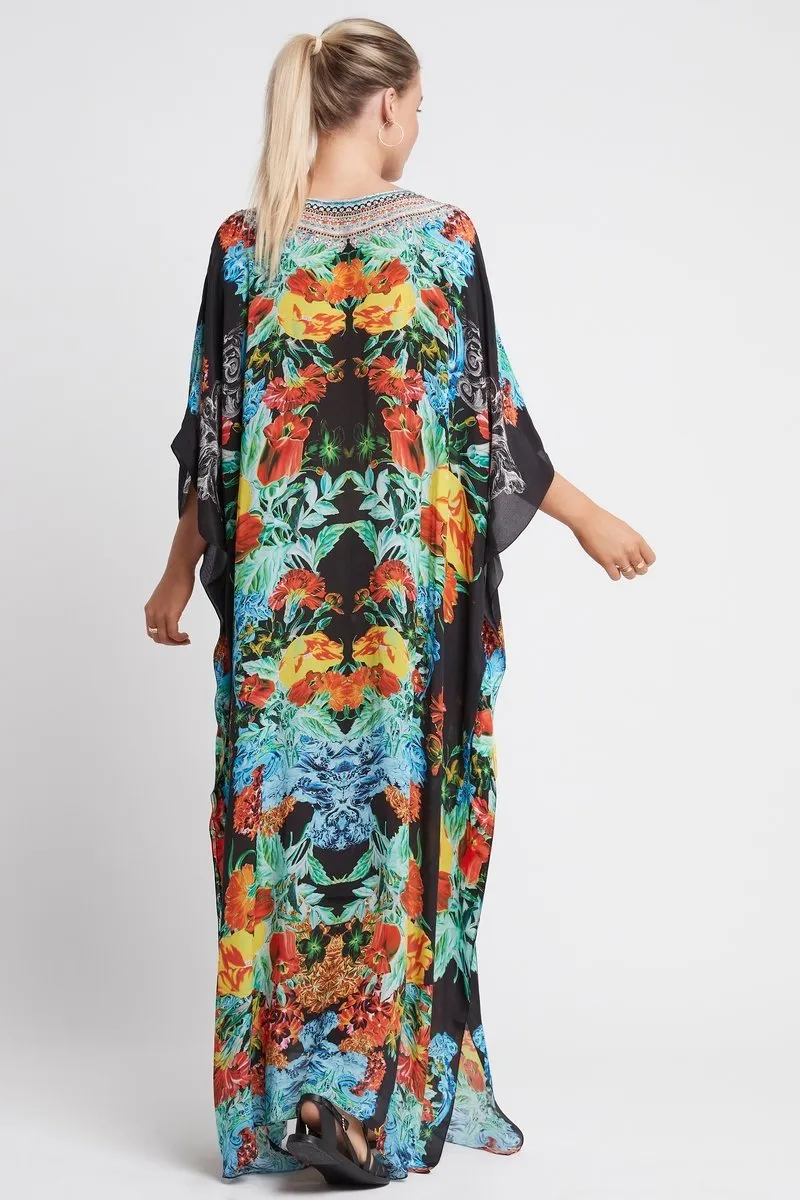 CUBAN NIGHTS LONG KAFTAN sold by Czarina product image thumbnail 4