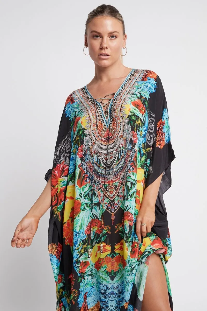 CUBAN NIGHTS LONG KAFTAN sold by Czarina product image thumbnail 2