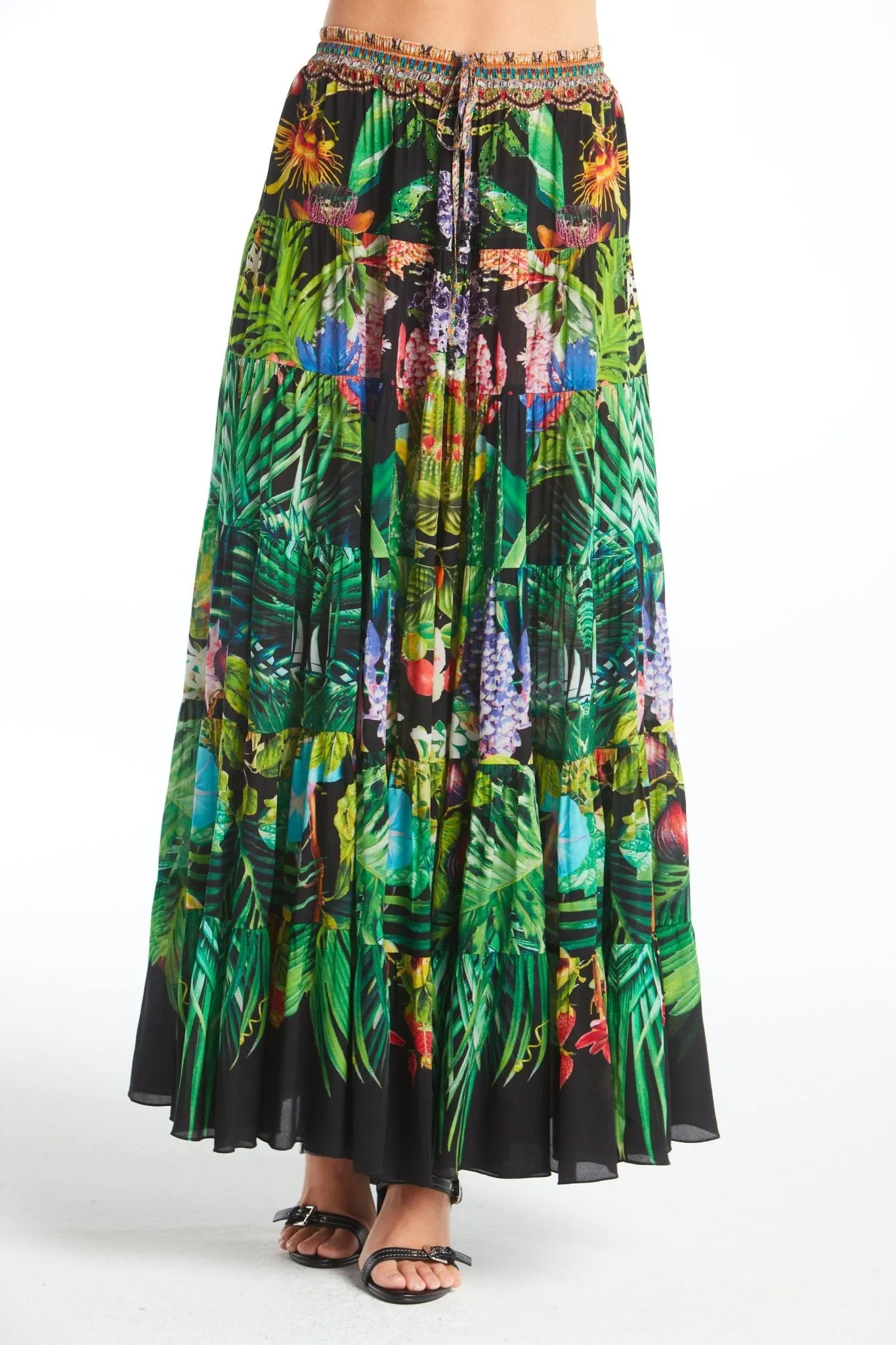 Tropical Love Maxi Skirt sold by Czarina product image thumbnail 4