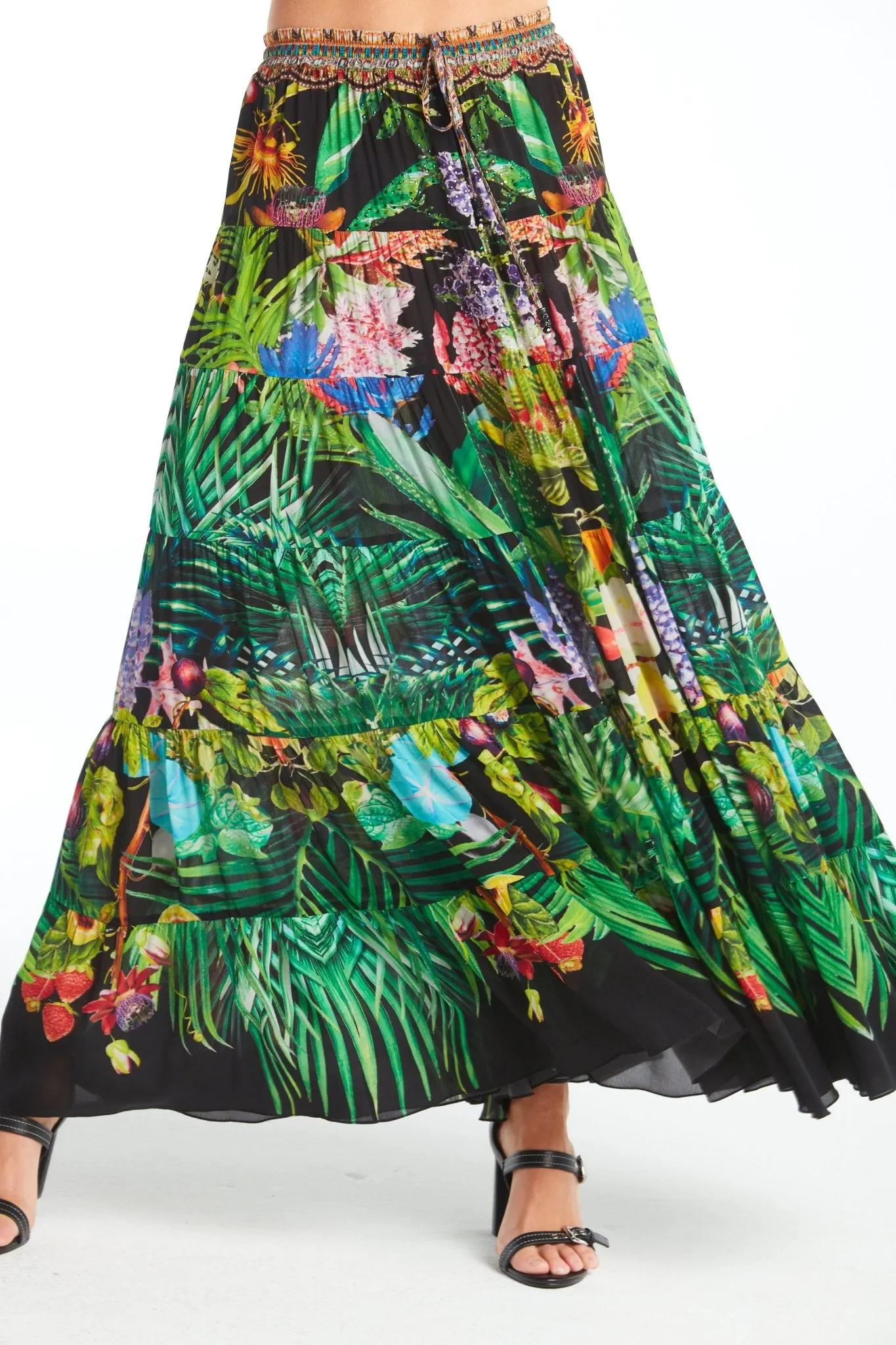 Tropical Love Maxi Skirt sold by Czarina product image thumbnail 5