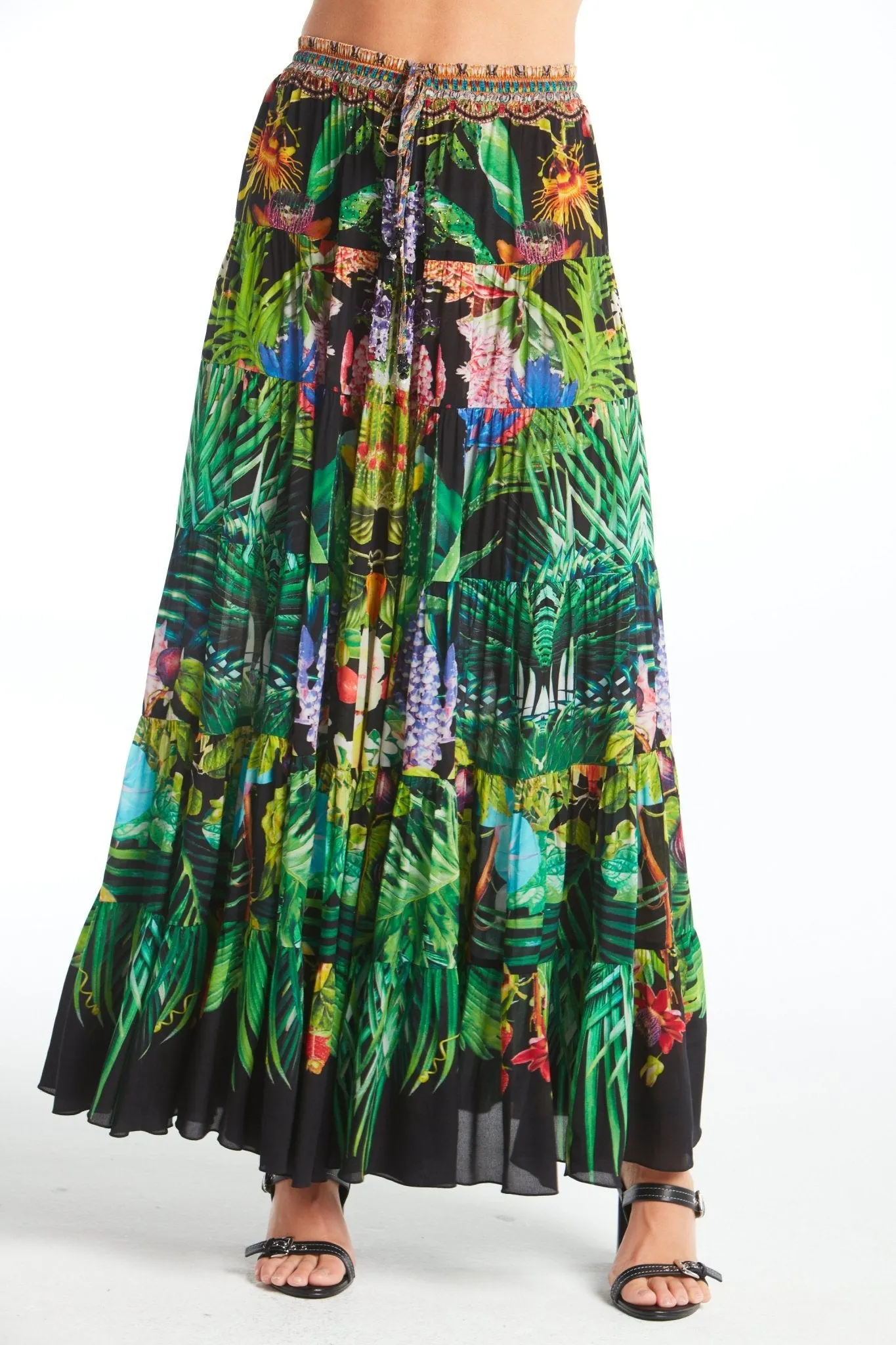 Tropical Love Maxi Skirt sold by Czarina product image thumbnail 3