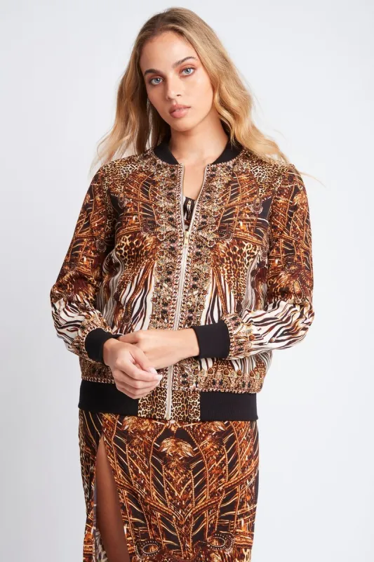 Wild and Free Bomber Jacket sold by Czarina