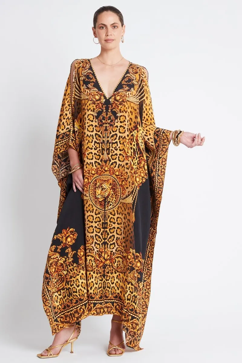 GOLDEN LADY BIG WIDTH SILK KAFTAN sold by Czarina product image thumbnail 3
