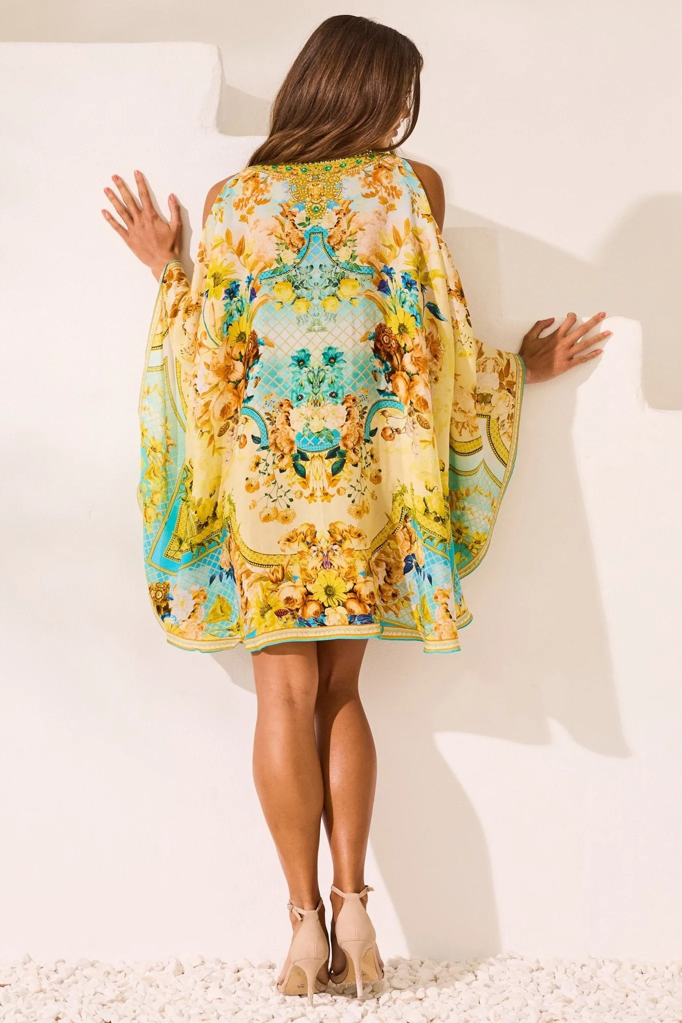 Summer Garden Kaftan Dress sold by Czarina product image thumbnail 4