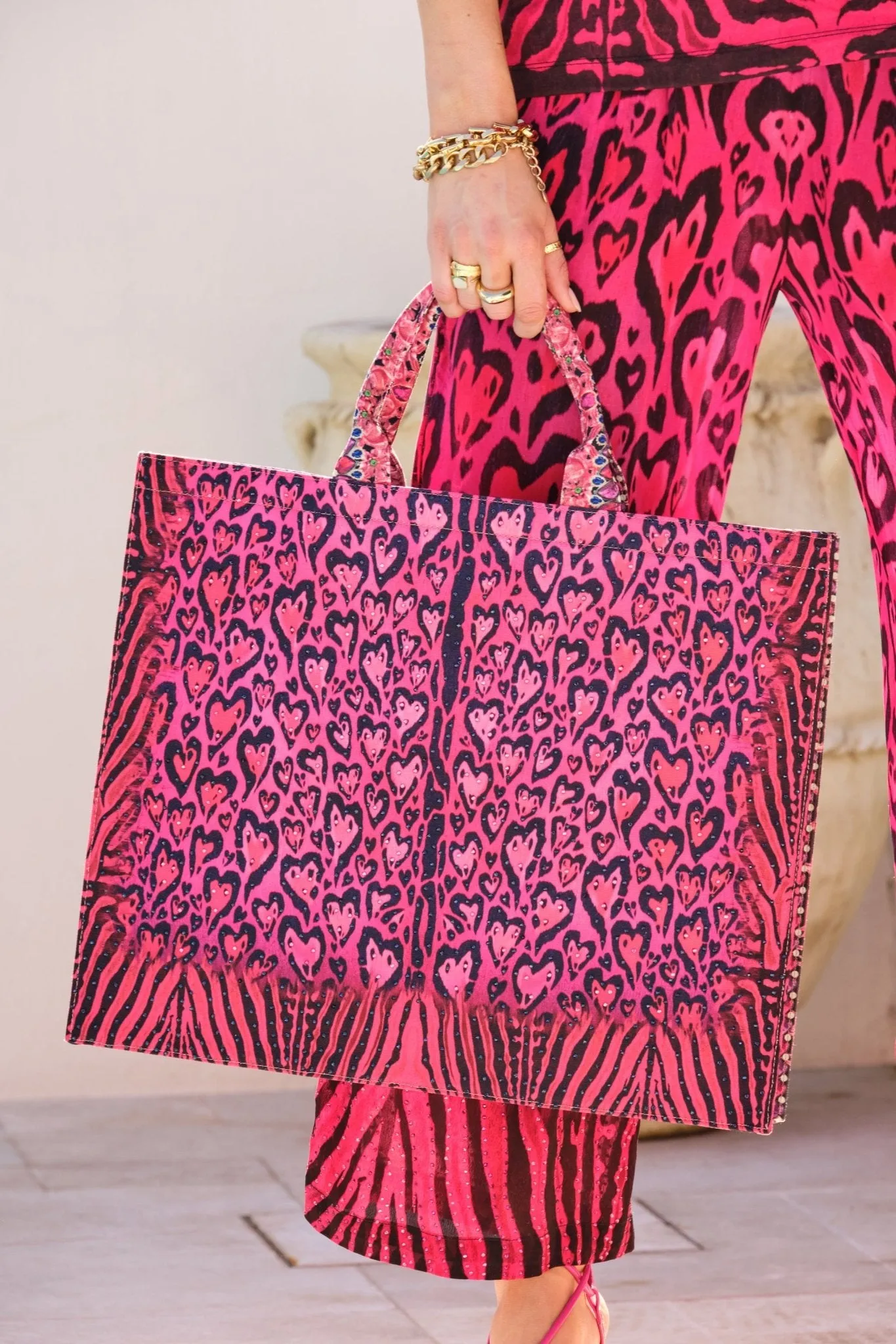 HEART FOREVER TOTE BAG sold by Czarina