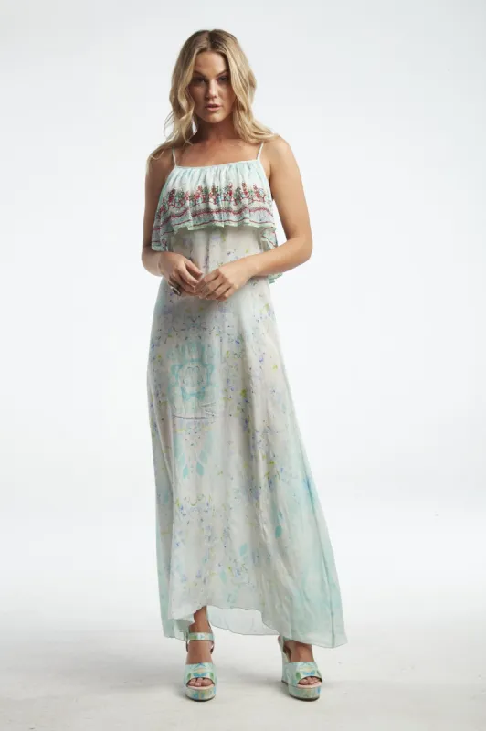 Summer Dream Shoe-String Ruffle Dress sold by Czarina