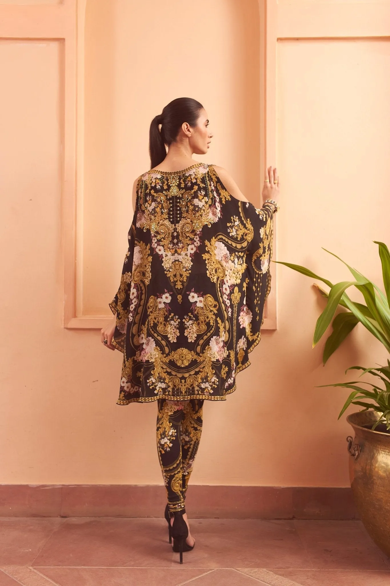 GOLDEN GIRL KAFTAN DRESS sold by Czarina product image thumbnail 5