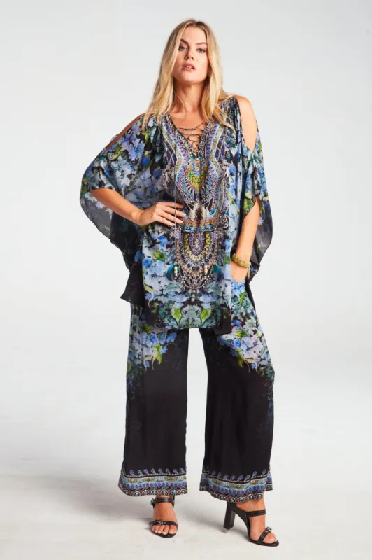 True Reflections Palazzo Pants sold by Czarina
