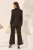 BLACK SEQUINS JACKET sold by Czarina