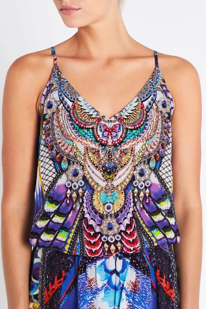 Fly Without Feathers Playsuit sold by Czarina product image thumbnail 2