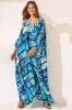 Postcards 100% Silk Big Width Kaftan sold by Czarina