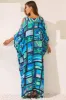 Postcards 100% Silk Big Width Kaftan sold by Czarina