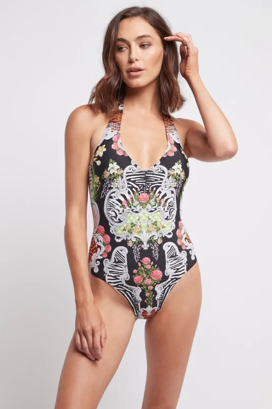 WARRIOR PRINCESS HALTER NECK ONE PIECE sold by Czarina