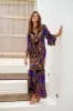Midnight Blue Cocktail Maxi Dress sold by Czarina