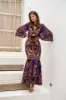 Midnight Blue Cocktail Maxi Dress sold by Czarina