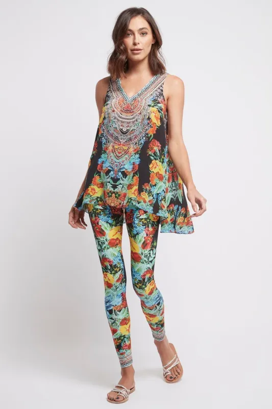 Cuban Nights Leggings sold by Czarina