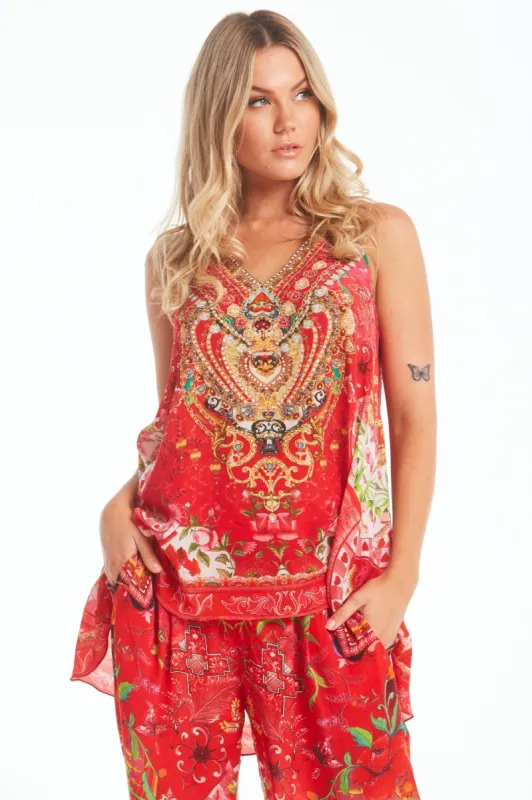 More Than Ever V-Neck Tank Top sold by Czarina