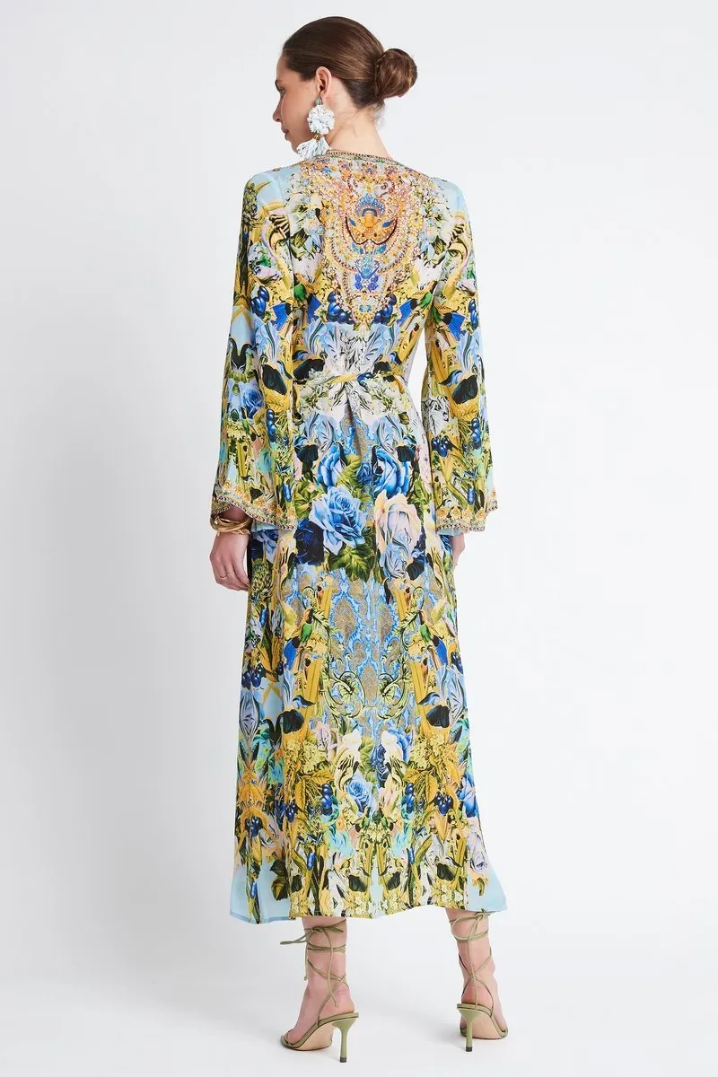 SUMMER BLUES WRAP DRESS sold by Czarina product image thumbnail 5