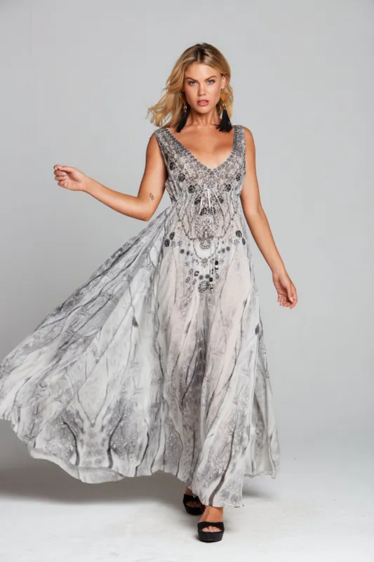 Poisonous Love Maxi Dress sold by Czarina