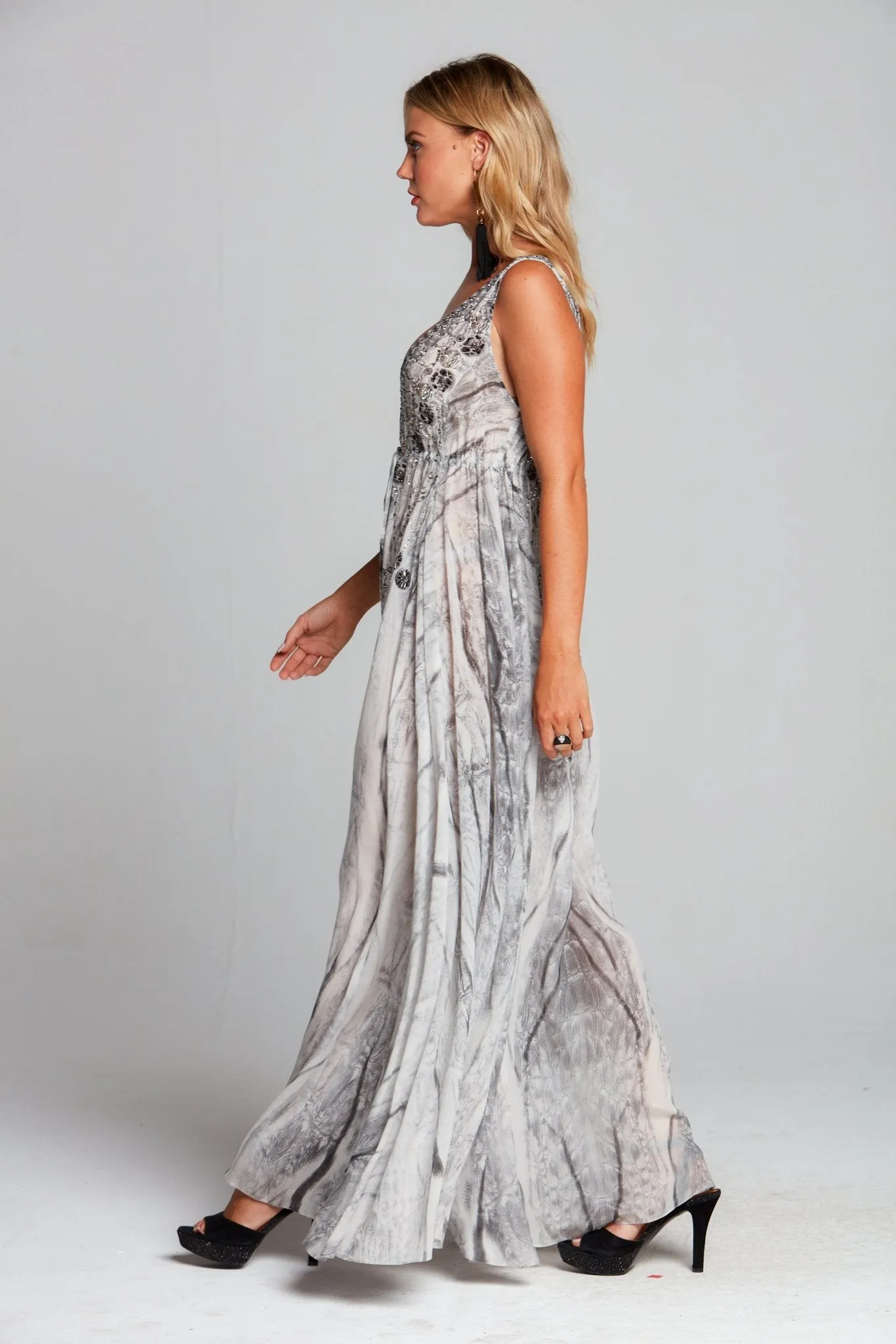 Poisonous Love Maxi Dress sold by Czarina product image thumbnail 5