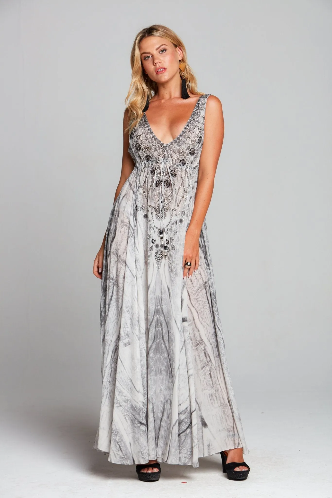 Poisonous Love Maxi Dress sold by Czarina product image thumbnail 3