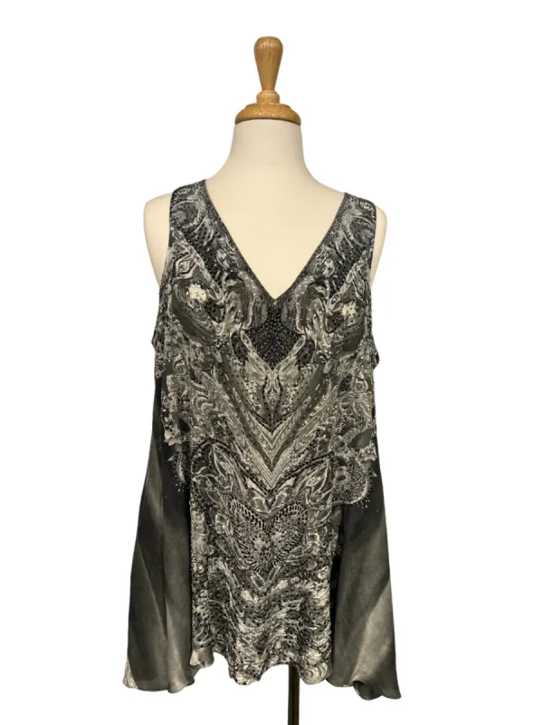 INCARNATE SILK TANK TOP sold by Czarina