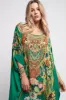Make It Happen Round-Neck Long Kaftan sold by Czarina