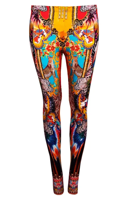 Sunset Kisses Leggings sold by Czarina