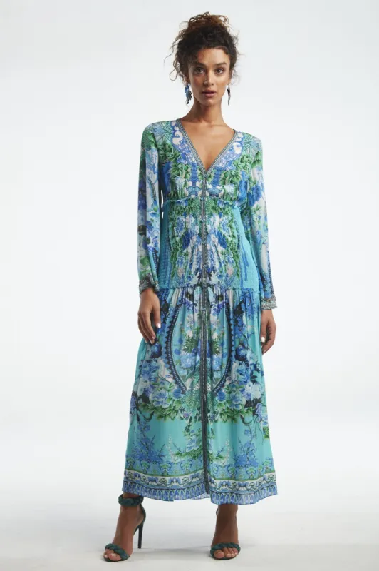 Those Blue Eyes Smocking Dress sold by Czarina