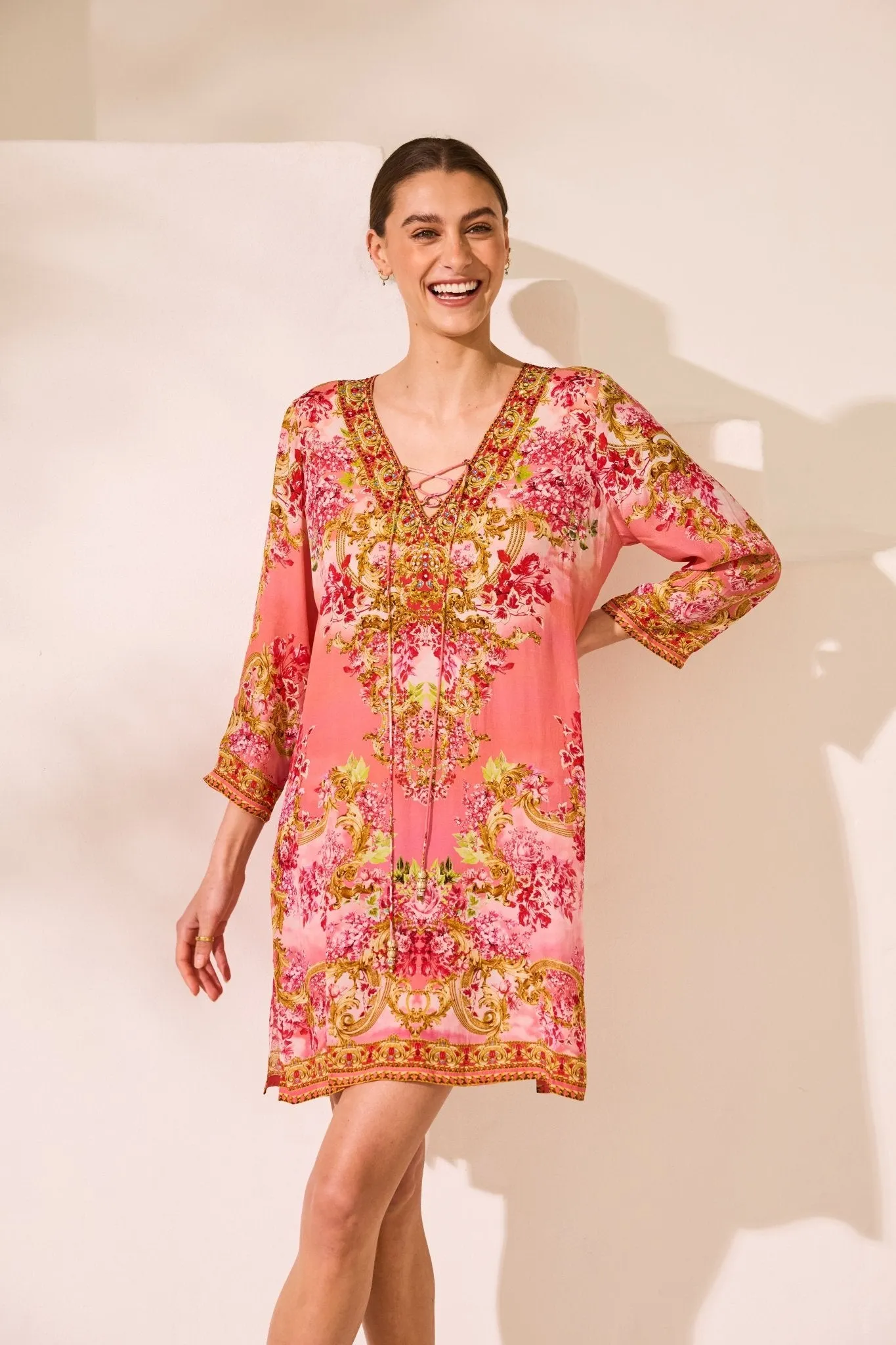 Summer In Pink Tunic sold by Czarina product image thumbnail 3