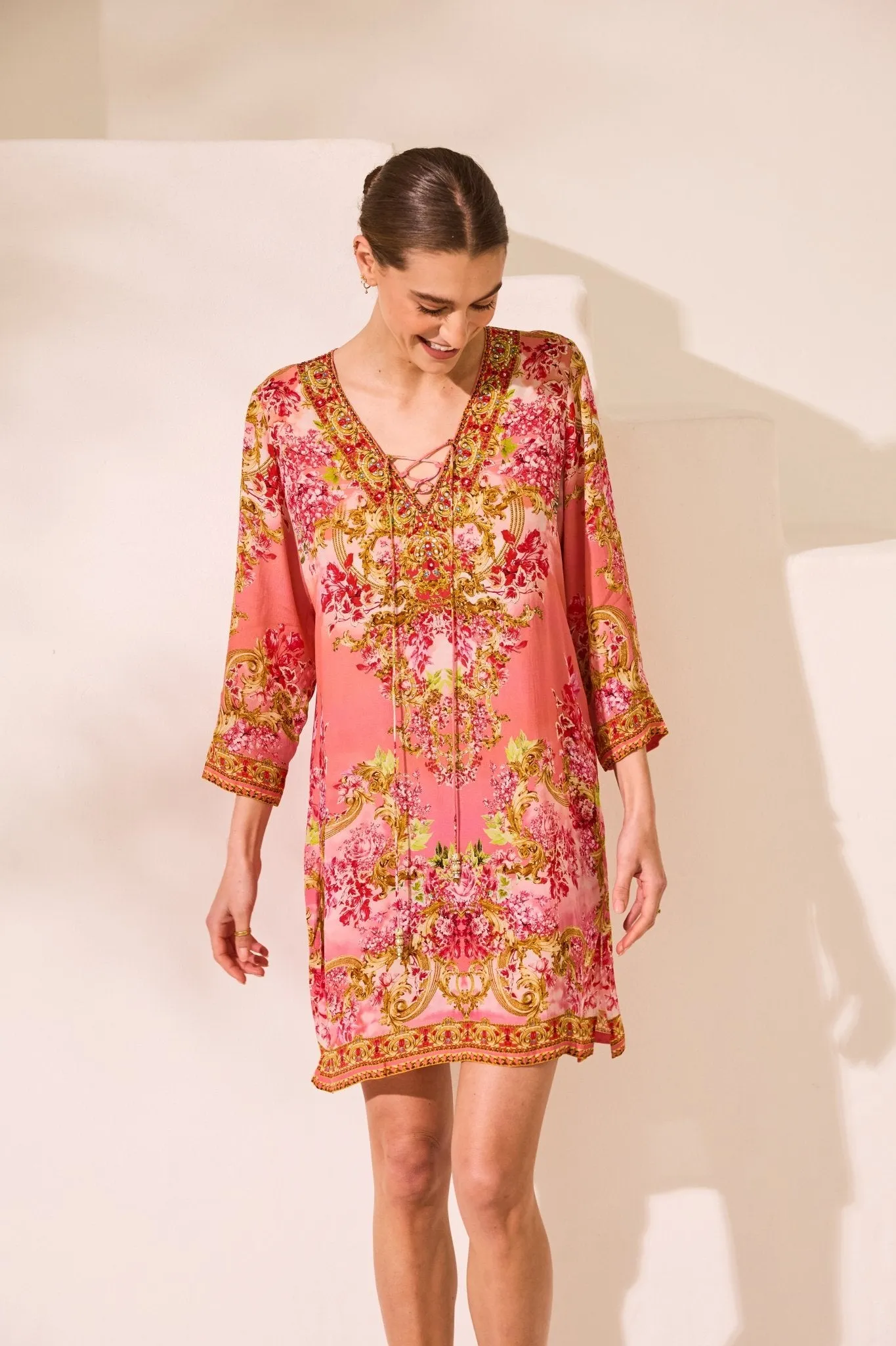 Summer In Pink Tunic sold by Czarina product image thumbnail 4