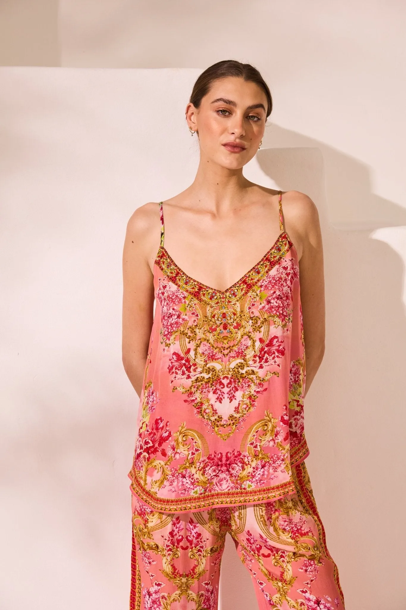 Summer In Pink Cami Top sold by Czarina