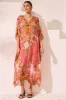 Summer In Pink Medium Kaftan sold by Czarina