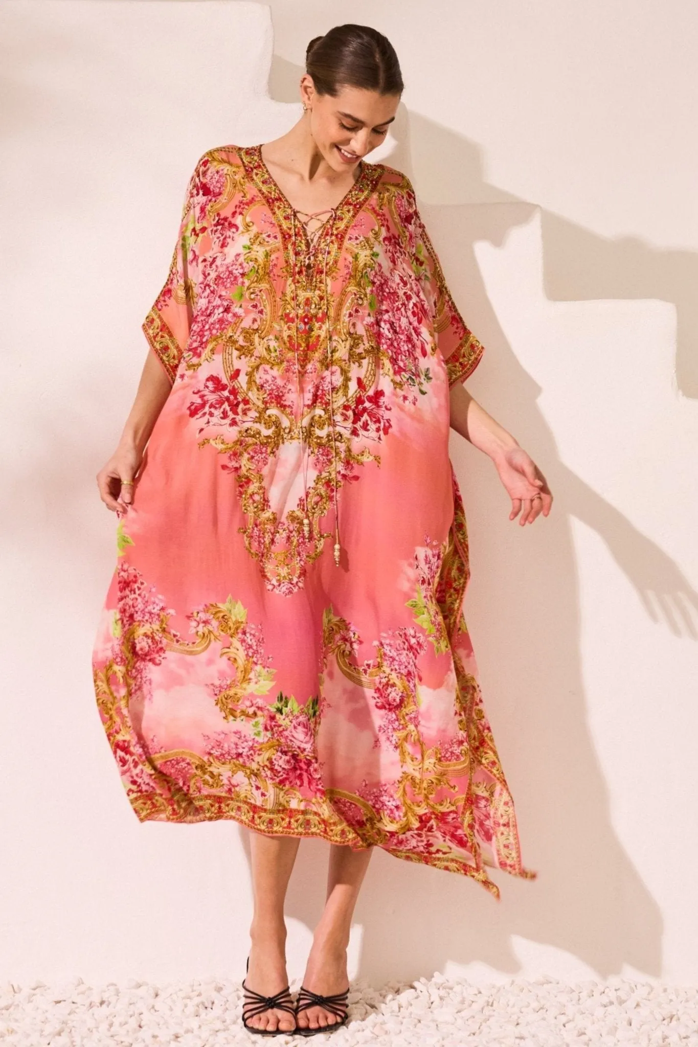 Summer In Pink Medium Kaftan sold by Czarina product image thumbnail 3