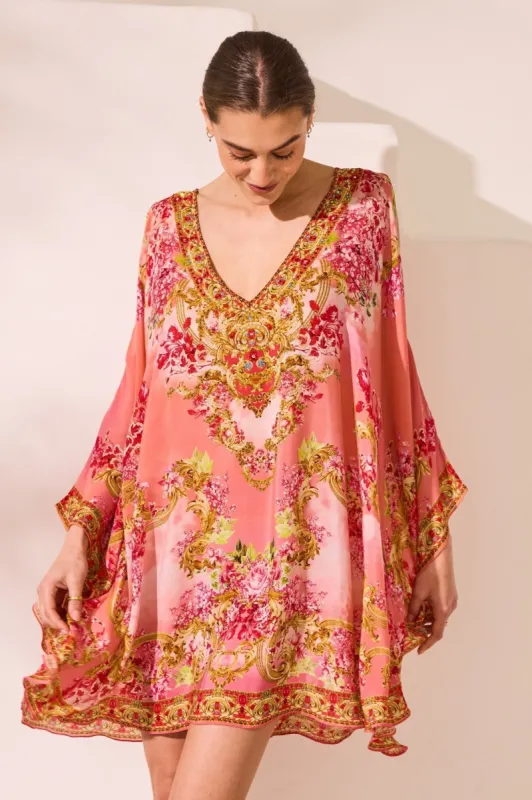 Summer In Pink Kaftan Dress sold by Czarina