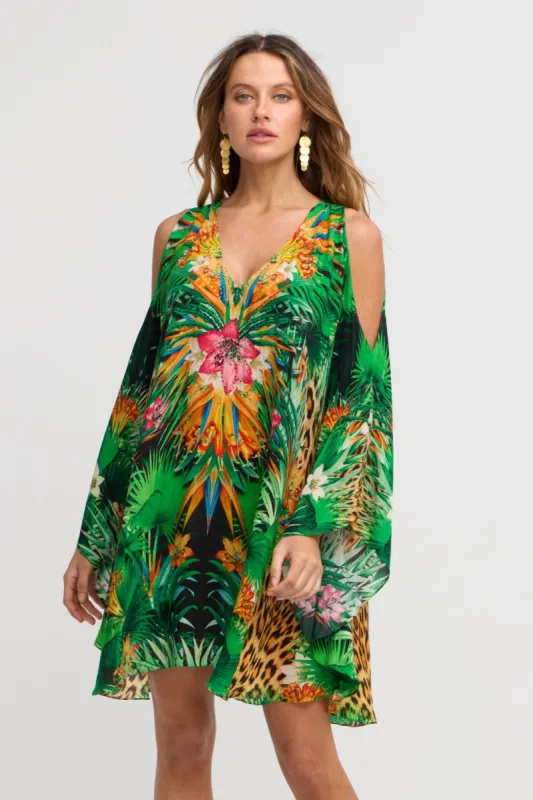 Tropical Temptation Kaftan Dress sold by Czarina