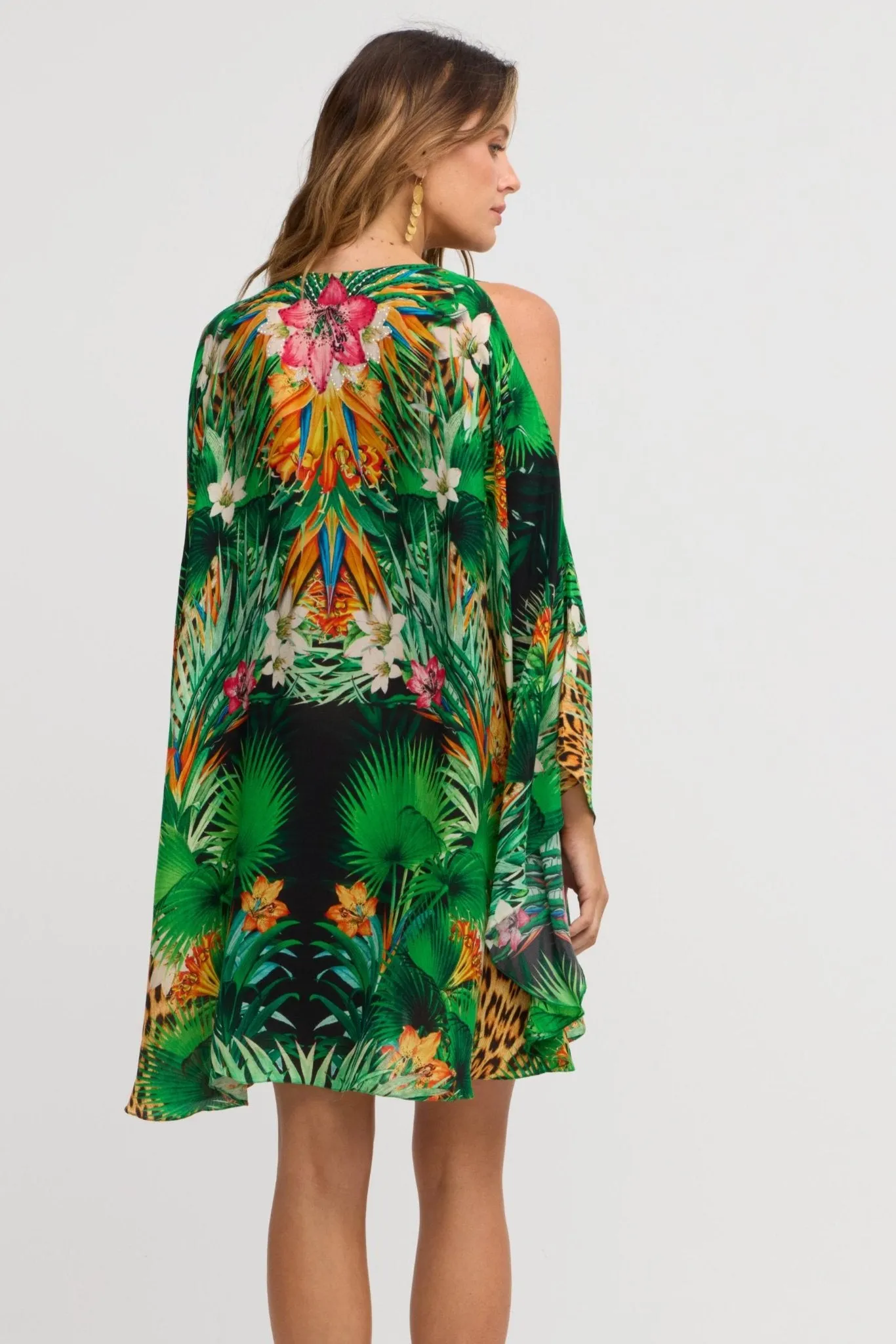 Tropical Temptation Kaftan Dress sold by Czarina product image thumbnail 4