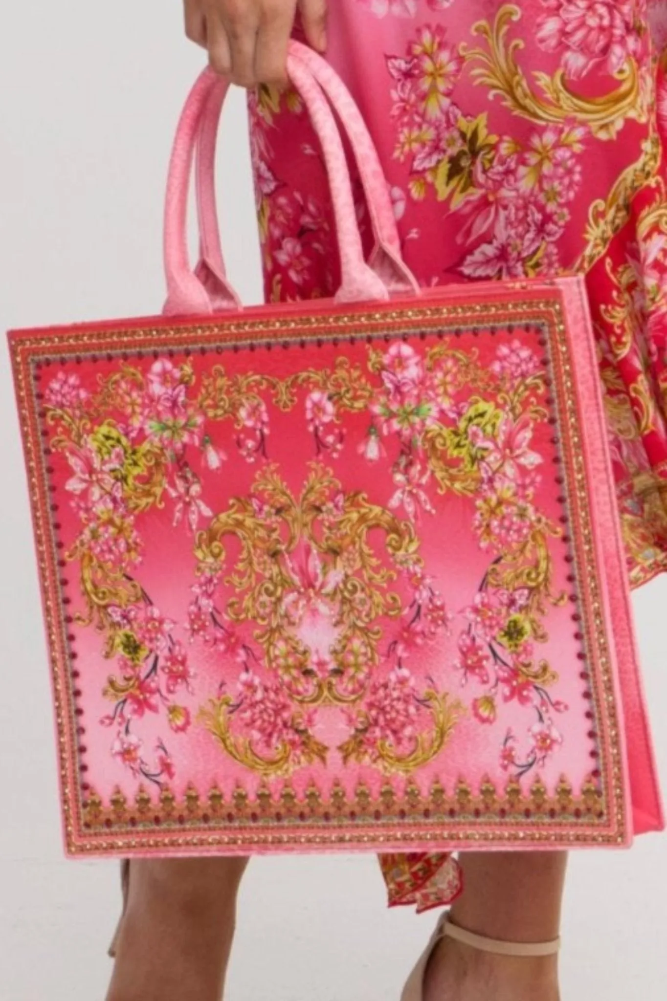 Pink Candy Tote Bag sold by Czarina product image thumbnail 2
